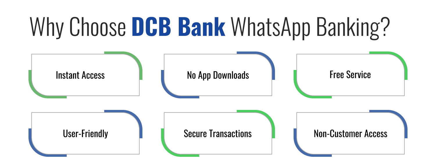 Why Choose DCB Bank WhatsApp Banking